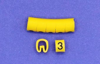 Plastična oznaka provodnika 1,5-6 mm2  PA1-3