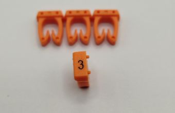 Plastična oznaka otvorena 4-6 mm2  KN4-3