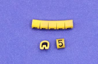 Plastična oznaka provodnika 0,75-1,5 mm2  PA0-5
