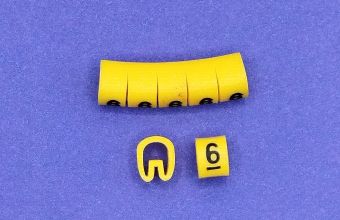 Plastična oznaka provodnika 1,5-6 mm2  PA1-6