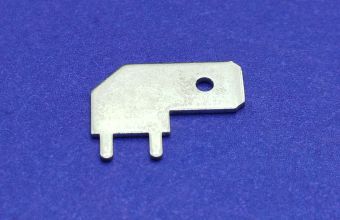 Spojni jezičak za štampanu ploču 6,3-0,8 Sn ugaoni