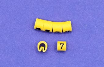 Plastična oznaka provodnika 0,75-1,5 mm2  PA0-7