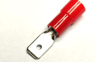 Izolovan muški kontakt DIN46245 4,8-1,5-0,8