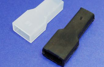 Navlaka za kontakt 6,3 mm crna