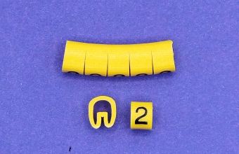 Plastična oznaka provodnika 1,5-6 mm2  PA1-2
