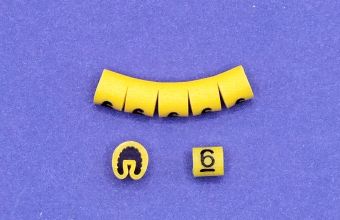 Plastična oznaka provodnika 0,75-1,5 mm2  PA0-6