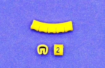 Plastična oznaka provodnika 0,75-1,5 mm2  PA0-2