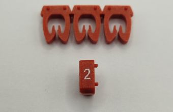 Plastična oznaka otvorena 4-6 mm2  KN4-2
