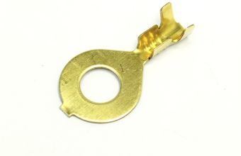 Okasta zupčasta papučica DIN46225A šira MS 6-2,5/13,5