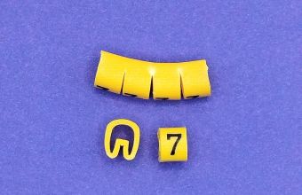 Plastična oznaka provodnika 1,5-6 mm2  PA1-7