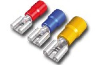 Izolovan ženski kontakt DIN46245 6,3-6