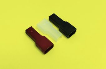 Navlaka za kontakt 6,3 mm crvena