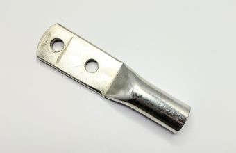 Bakarna cevasta papučica sa dve rupe za presovanje DIN46235 Sn 2M12-300